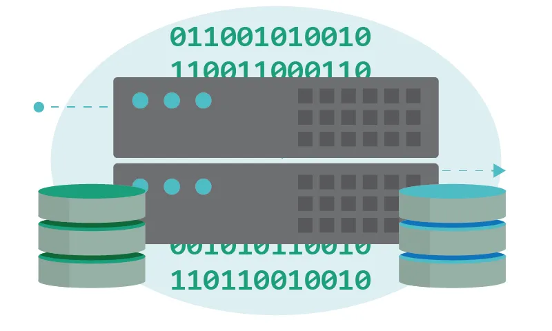 Icon showing data services